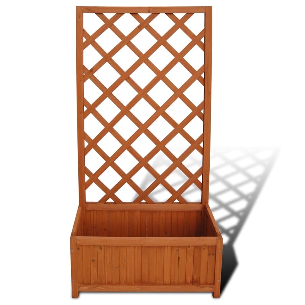 Gartenregal Kräuterbeet Pflanztisch Balkonschrank Pflanzkübel mit Rankhilfe 70 x 30 x 135 cm Ideale Lösung für platzsparendes Gärtnern und gesunde Pflanzen