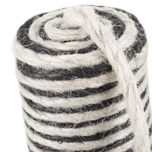 Rascador para gatos con poste de sisal y bola colgante miniatura 7