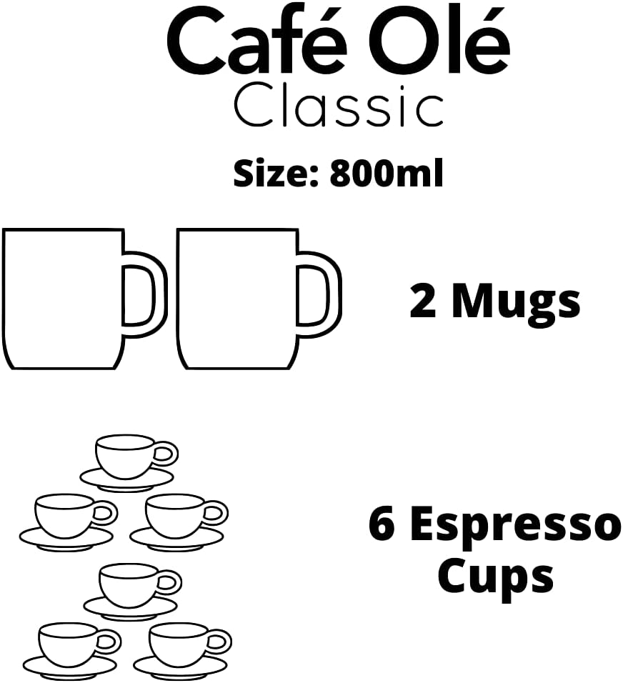 800ml 2 Cup French Press Coffee Maker 