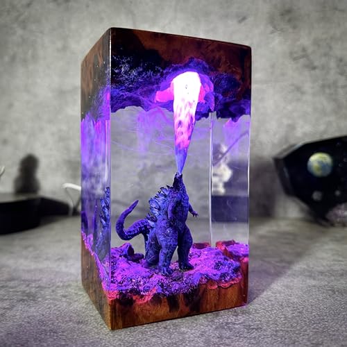 Mt Resin Resin Wood Lamp, Epoxy Resin Lamp thumb #2