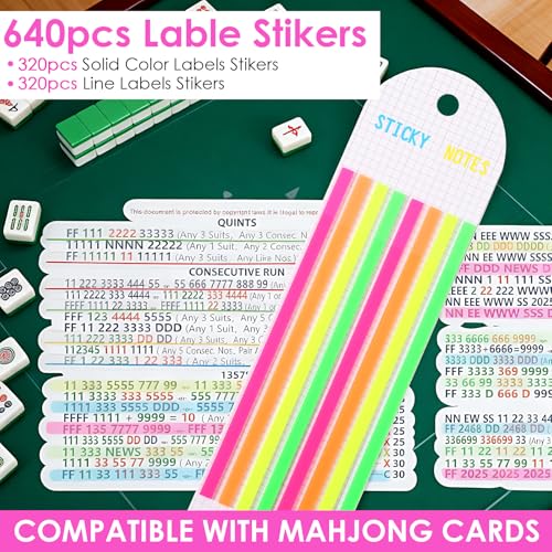 Nogeqi 640 Pcs Mahjong Line Finder miniatura 2