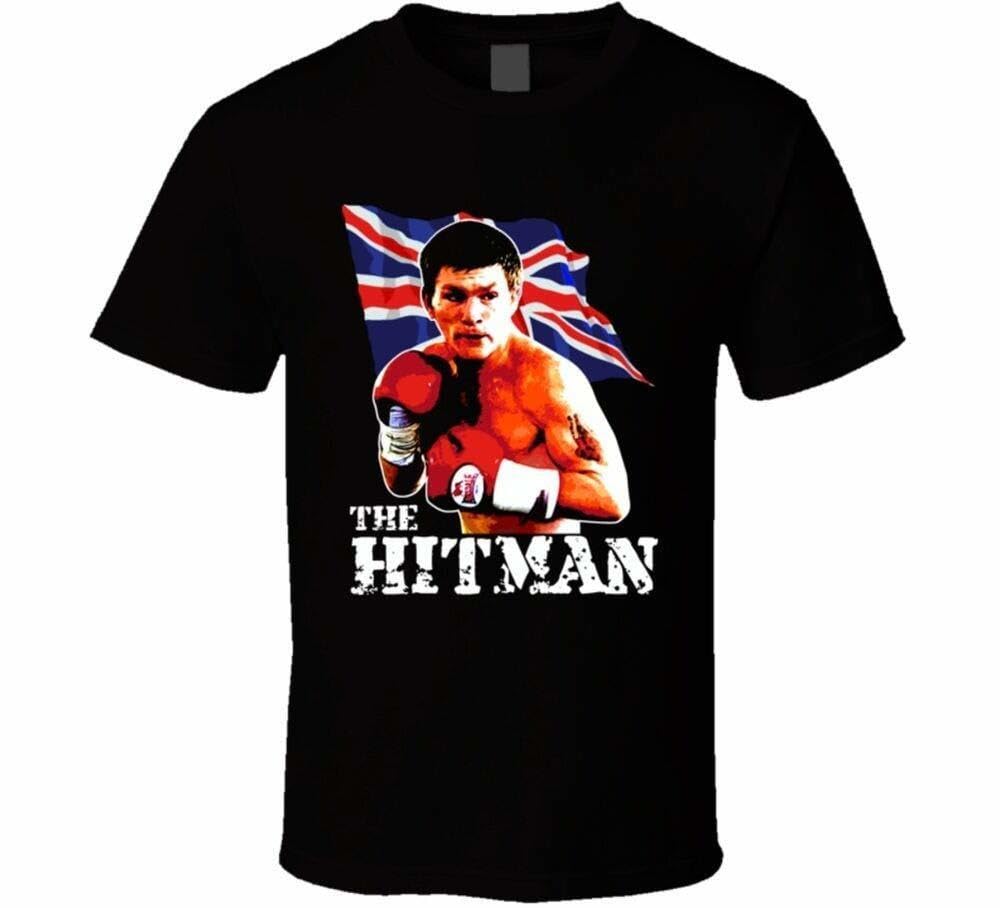 ssseeeewwwVVF Ricky Hatton Hitman UK Boxing T Shirt Black