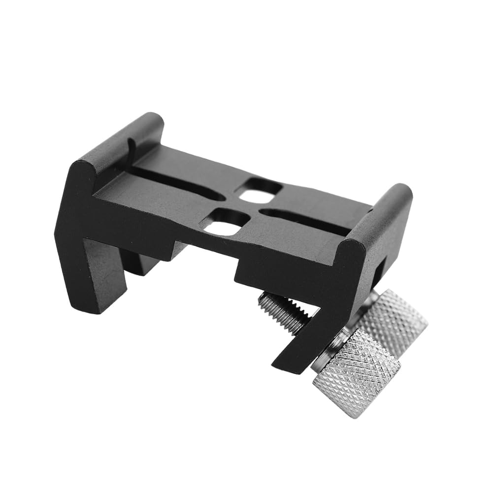 Base a Coda di Rondine, Supporto Finderscope in Lega Alluminio per Telescopio Cercatori Finder Scope Cannocchiale Cercatore Piastra Scanalatura Rondine Vite Scanalata Accessorio Celestron Montaggio