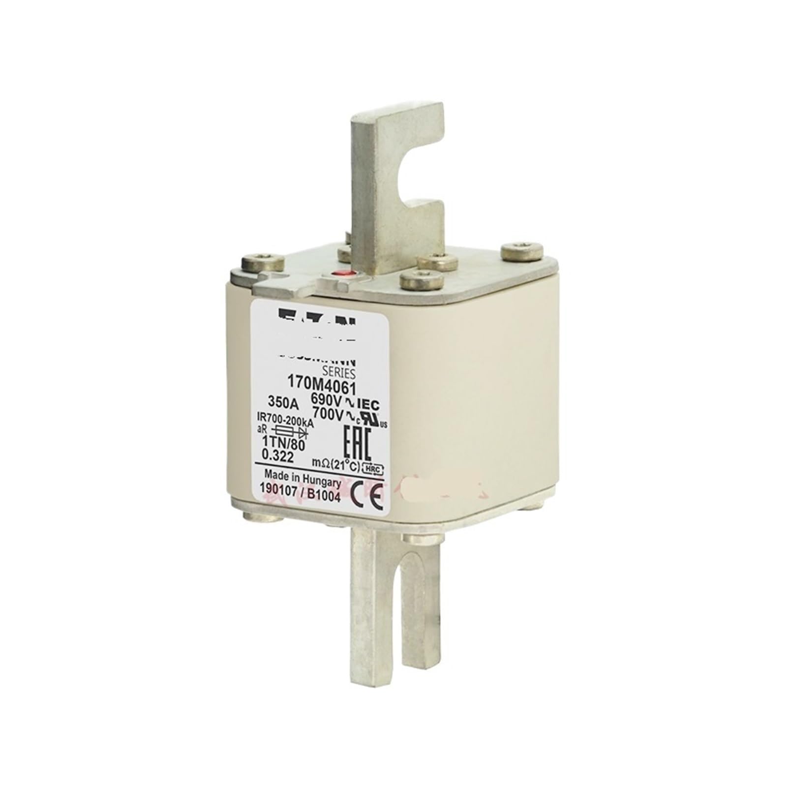 Fusible 170M4061 Bussmann 690V 400A pour protection de puissance - 2