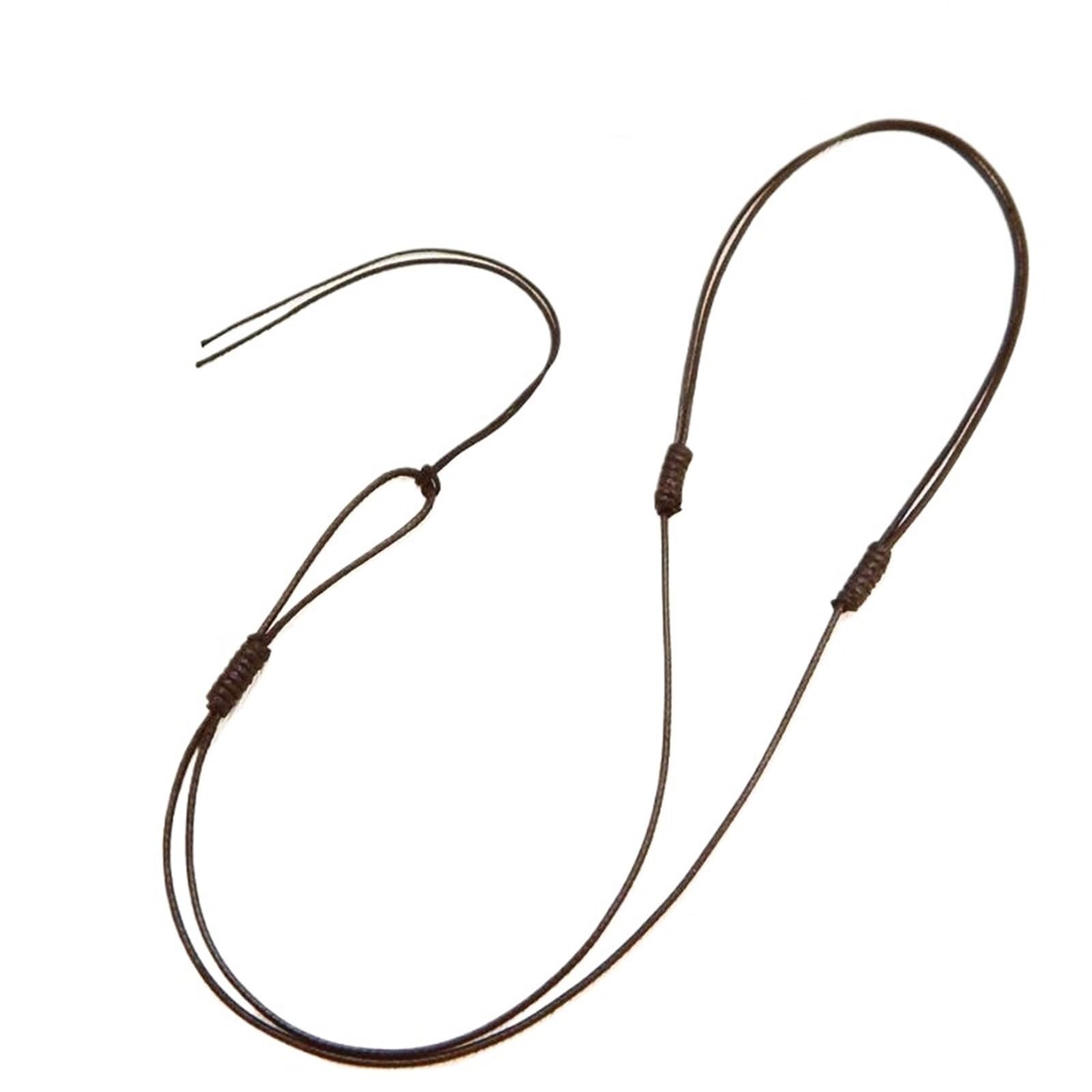 Necklace Cord Adjustable Wax Rope Leather Cord Chain