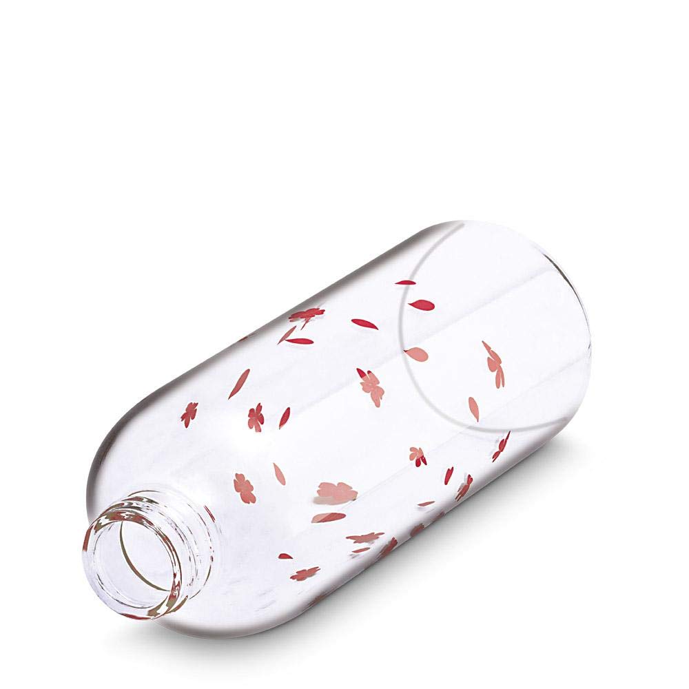 Freelance Sakura Glass Water Bottle 1 Litre/LTR - Borosilicate Glass Bottle for Fridge - BPA-Free, Leak-Proof Lid for Office, Gym, Outdoors - Eco-Friendly, Reusable Water Bottle Glass - Image 3 thumbnail