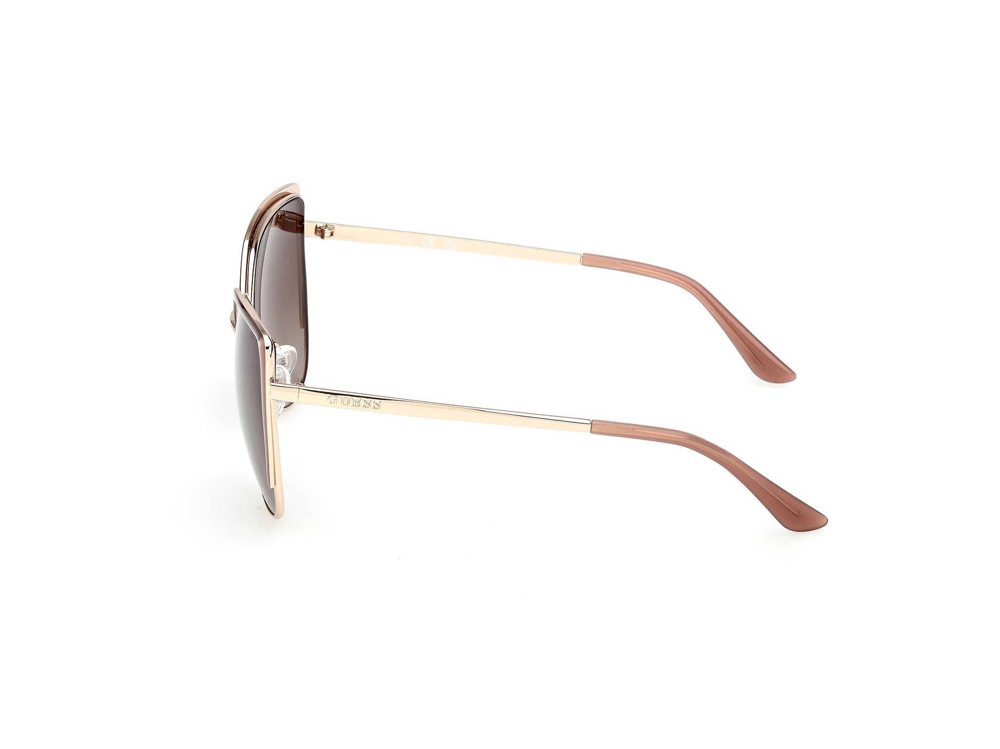 Guess GU00217 Okulary Słoneczne 59F shiny pale gold 59/17/140 Kobieta