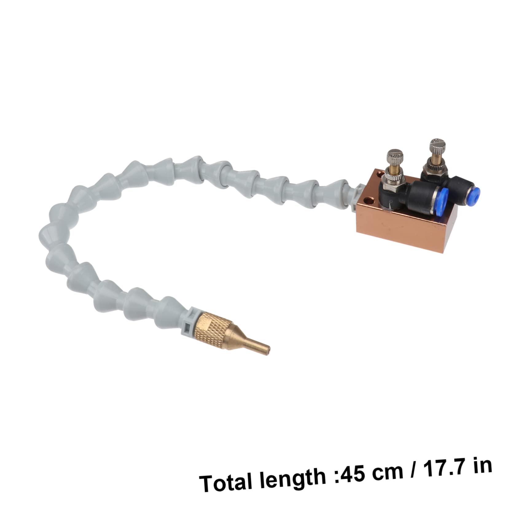 Operitacx Mist Coolant Spray System for Cnc Lathe Multi Function Cooling Chip Blowing Enhance Cutting Speed Reduce Waste Compatible with Milling Drilling Applications