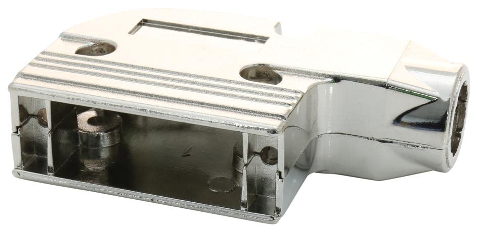 Kit cappa D SUB, 90 DEG, DB15/HD26, ZINC, D Sub Connettori Backshell Componenti, Qtà.1 | SDRA15AG