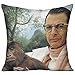 Goddess Aalto Jeff Goldblum Throw Pillow Covers Protector ,18x18 Inch With Zipper Square Decorative Cushion Used for Home Car ,Office,Bedding,Couch