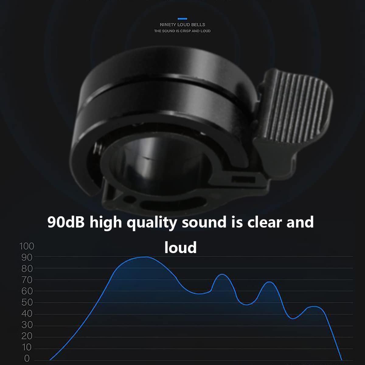 SHULLIN Bike Bell Mini Classic Bicycle Bell Bike Ring Bell Cycling Bell