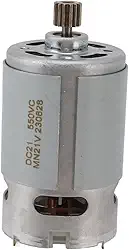 Motor de serra elétrica 21V 14 dentes 18000 rpm, rolamentos duplos de esferas dianteiros e traseiros, acabamento requintado, estável e desempenho, para furadeiras elétricas de lítio, serras elétricas