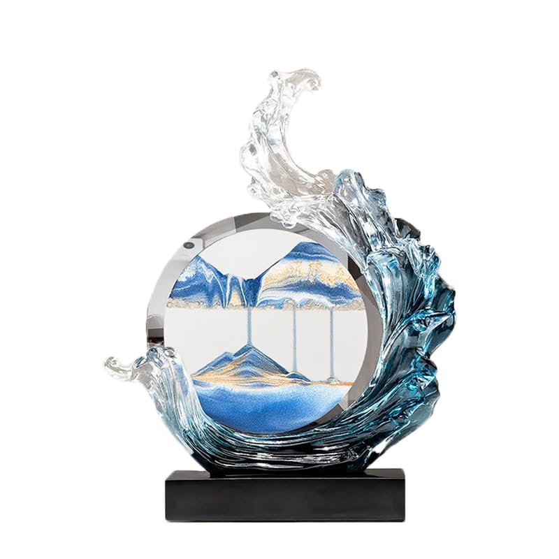 Statue en résine d'art océanique pour décorer un bureau moderne