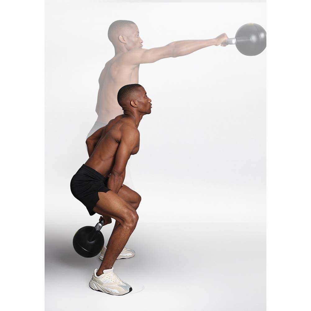 Kettlebells HUAHUA Fitness Reiner Stahlguss, Profi-Kernkrafttraining, 2kg, 4kg, 6kg, 8kg, 10kg, 12kg, 14kg, 16kg, 18kg, 20kg, 22kg, 24kg (Size : 2kg)