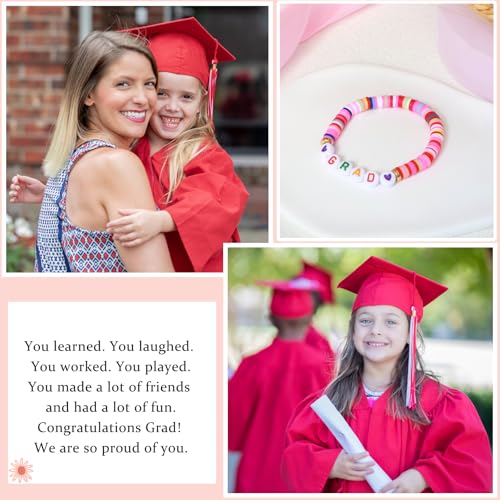 Graduation Bracelet 2025, Kindergarten Preschool Graduation Gifts for Girls Her2