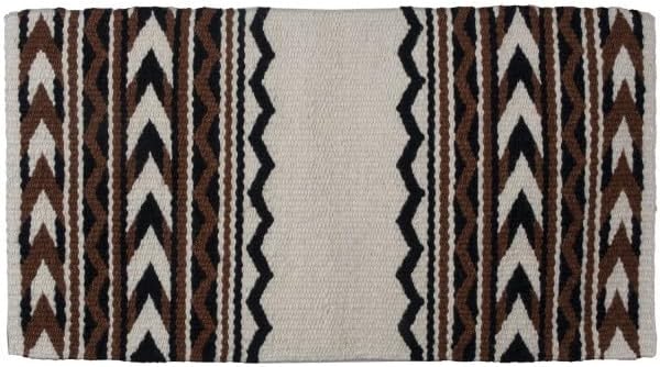HUMAYL Saddlery Saddle Pad/Blanket for Horses Western Show Horse Saddle Blanket New Zealand Design Handmade Wool Saddle Blanket Top Wool Saddle Pad Regular Size : 34" L x 36" W x 1" inches PAD0212