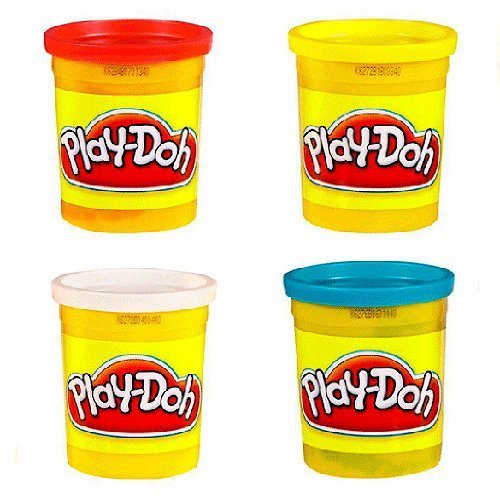2X Playdoh 4 Tub Pack