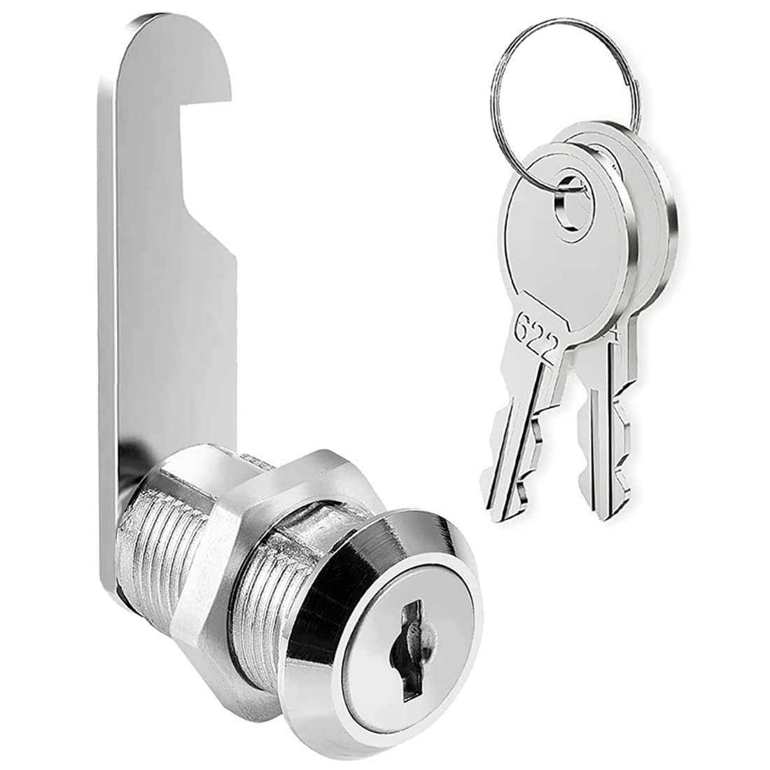 Buy Litensh Cam Locks 20mm, Mailbox Lock with Key Different