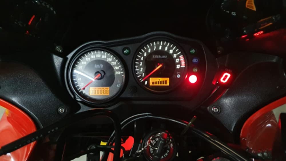 Motorrad Ganganzeige wasserdicht kompatibel mit Suzuki DL1000V GSXR GSR 400 600 750 GSX1300 GSX1400