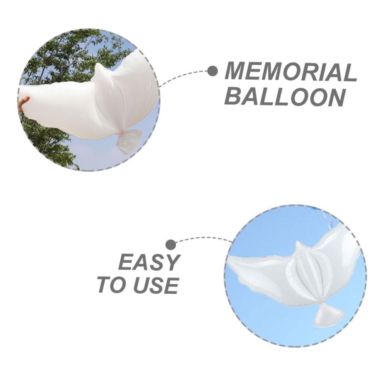 PRETYZOOM 5 Sätze Hochzeitsballons Geburtstagsparty-taubenballons Seifenblasenmaschine Ballonbogen-kit Ballon Im Tauben-design Requisiten Für Partyballons Aluminiumfolie 8 Stück * 5