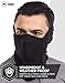 Tough Headwear Neoprene Half Face Mask Cold Weather - Half Ski Face Mask - Men's Winter Face Mask for Outdoors, Motorcycle