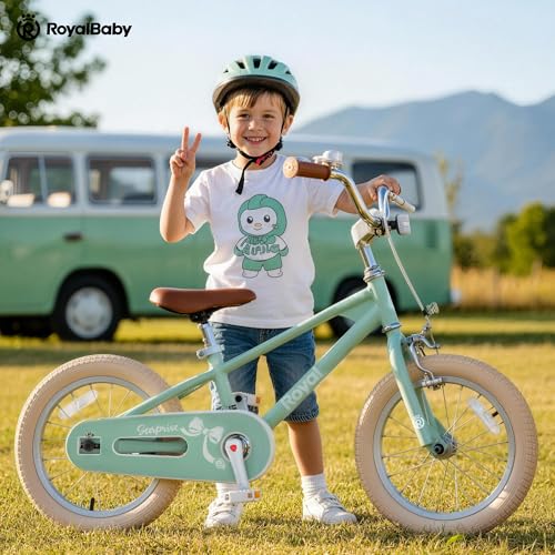 Image of RoyalBaby EZ Kids Bike,12 14 16 18 Inch Convertible Balance to Pedal Bike for Boys & Girls,Beginner Bicycle for Ages 2-9 Years