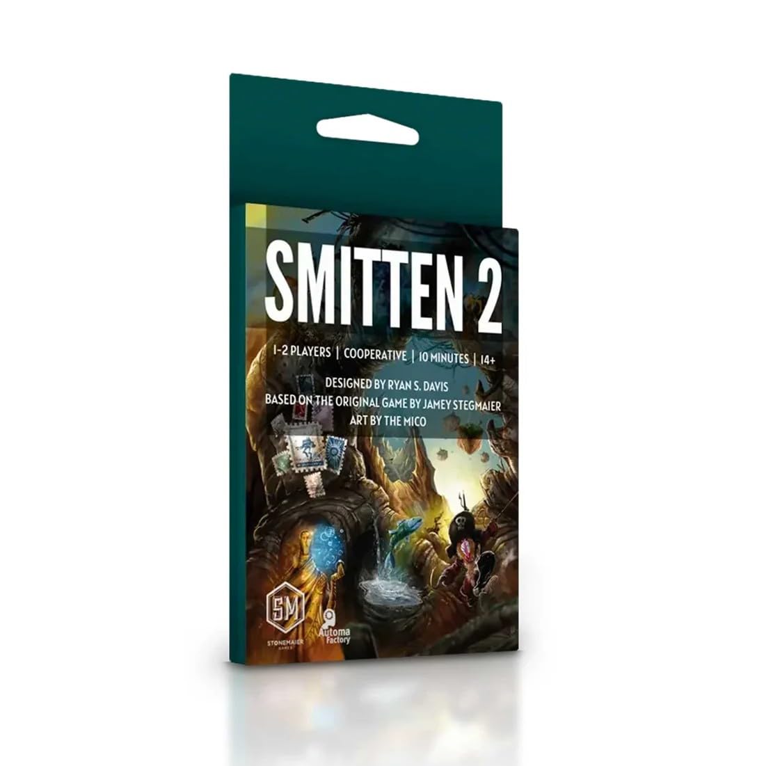 Stonemaier Games | Smitten 2 | Card Game | Ages 14+ | 2 Players | 10 Minutes Playing Time