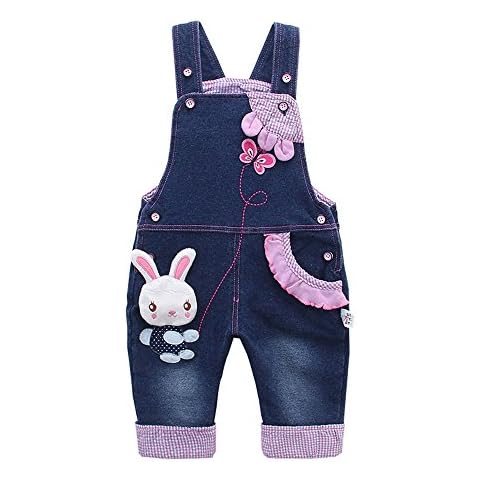 KIDSCOOL SPACE Baby Girl Overalls Cover