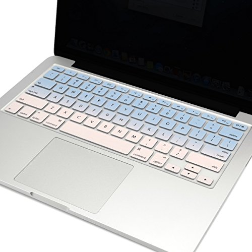 TOP CASE - Faded Ombre Keyboard Cover Skin Compatible with MacBook 13