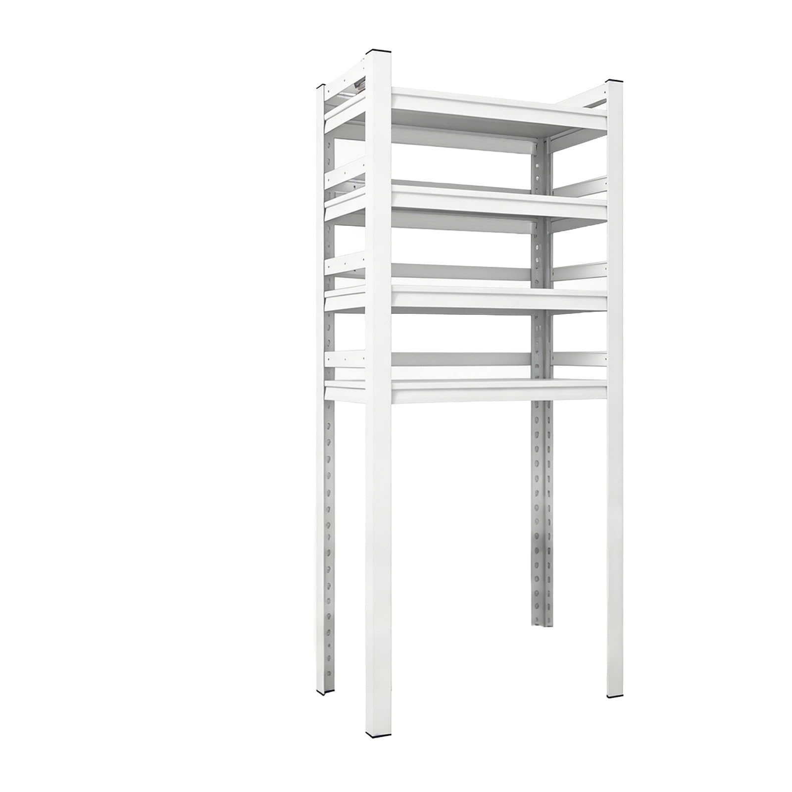 Over the Toilet Storage Rack - No-Drill Freestanding Organizer, Sturdy Solid Frame, Adjustable Layers for Bathroom Space-Saving(A,4-Tier 19.7x11.8x54.3 in)