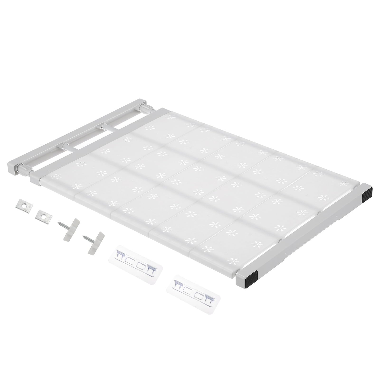 Étagère extensible réglable de 6,3 x 35 cm pour armoire