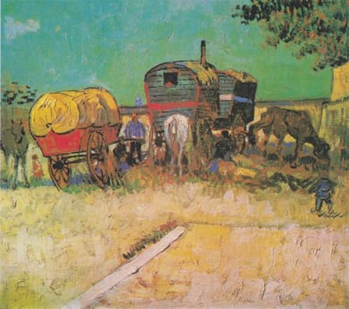 Lienzo pintura vintage de Van Gogh: arte clásico de alta calidad de 60x90cm