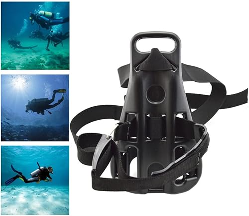 Miniatura 3 de Mednkoku Mochila de tanque de buceo, soporte para tanque de buceo, soporte para tanque de buceo, soporte de botella de oxígeno para deportes bajo el