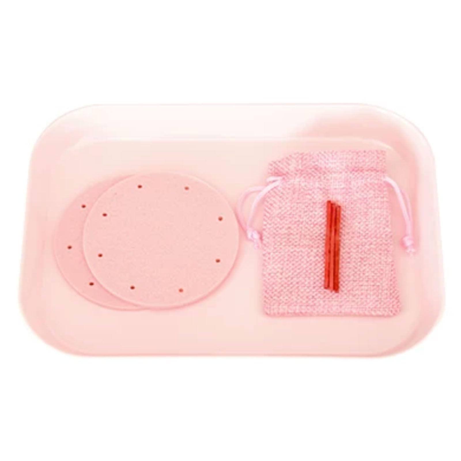 ttnmrc Montessori Pegging Board Toy, Geometric Shape Pegboard Set with Wooden Sticks, Hand-Eye Coordination Fine Motor Skills,pink