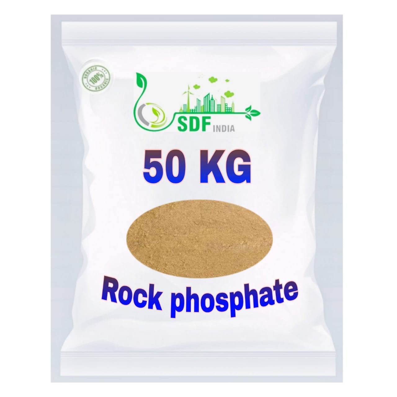 SDF INDIA Organic Rock Phosphate Essential Fertilizer All Purpose Powder for Fruiting and Flowering Plants (50) (B0B31MFG9M) Amazon Price History, Amazon Price Tracker