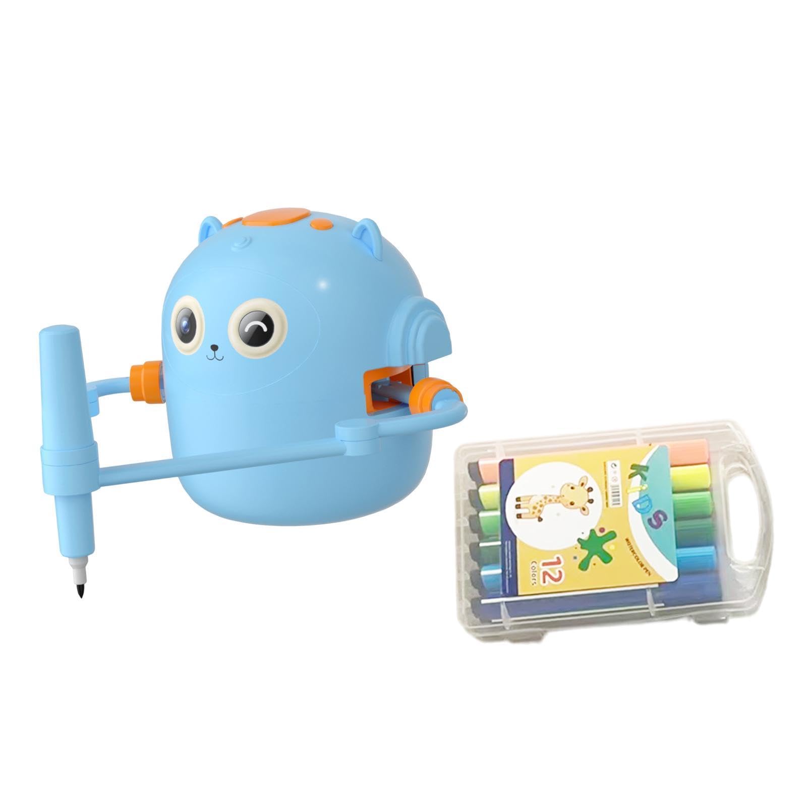 Fenteer Kinder Zeichnen Roboter Kreatives Malerei Lernspielzeug für Kinder Geburtstag Geschenk