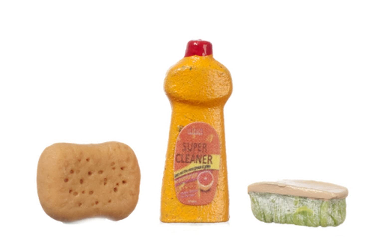 Melody Jane Dolls HousesDollhouse Miniature Set of 3 Cleaning Supplies