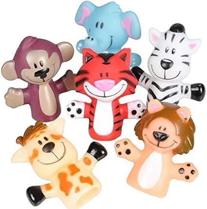 Zoo Animal Finger Puppets 