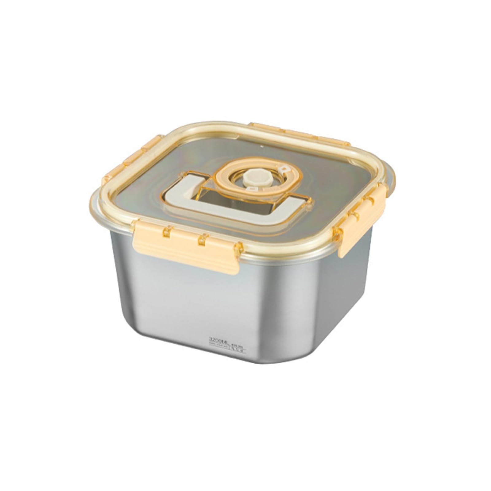 MALSSE Lunch or Snacks Food Container Stainless Steel Meal Preparation Container with Large Capacity for Outdoors Large Capacity Food