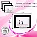 Klikel Mommy And Me Frame - Black Wood Frame With Silver Mom Sentiments - Holds 1 4x6 Photo With Mat or 1 5x7 Photo Without Mat - Wall Mount And Table Desk Display