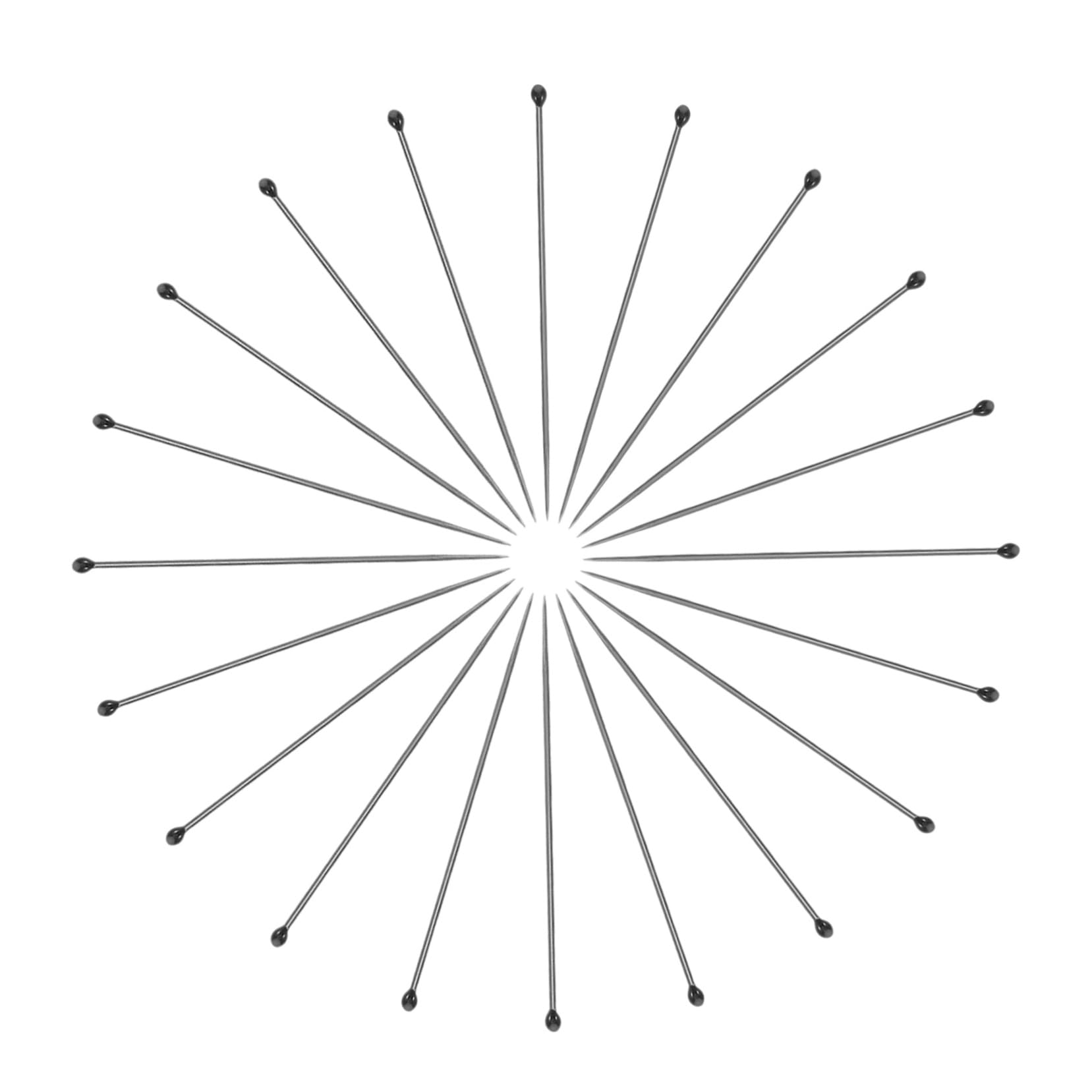 STOBAZA Specimen Mounting 100pcs Stainless Steel Insect Kit for Entomology Preparati