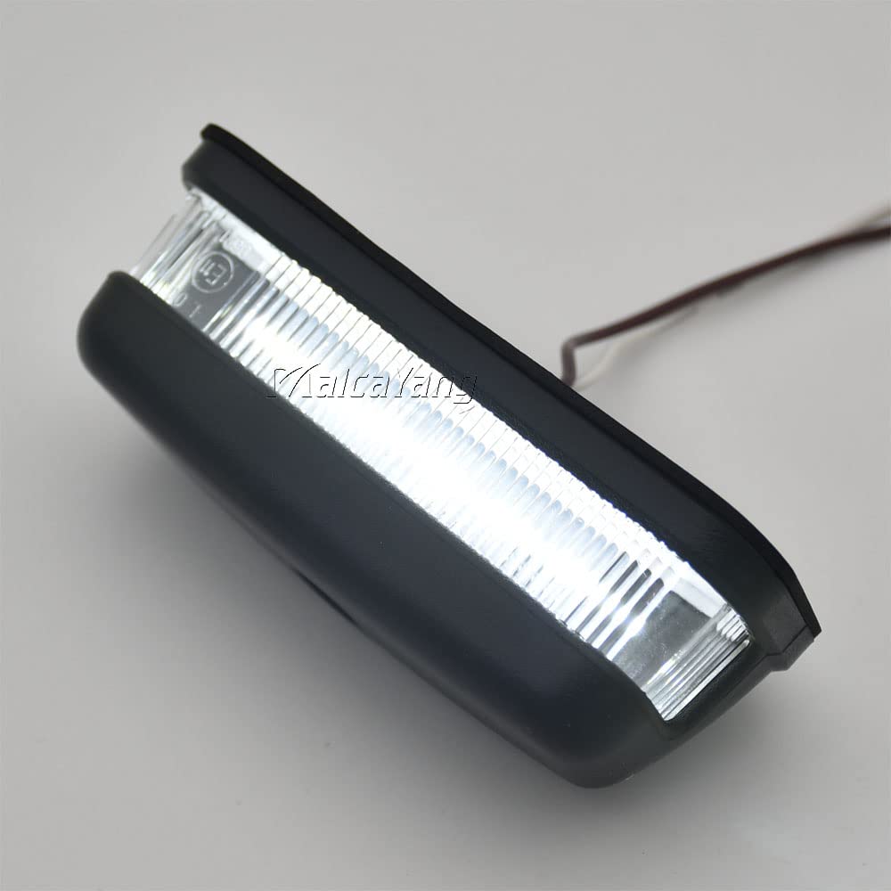 Luce Targa LED Bianca Per Land Rover Defender, Serie 2/3, 90, 110, 130 – Sostituzione Diretta, Impermeabile, Più Luminosa
