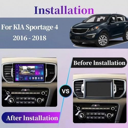 Pantalla coche KIA Sportage 4 para solucionar la falta de mapas y Bluetooth 2