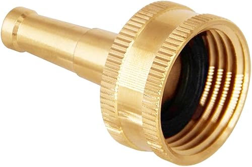 Miniatura 4 de Joywayus Boquilla de chorro de alta presión de latón resistente con juego de válvula de cierre 3/4 "conector GHT para manguera de agua de jardín