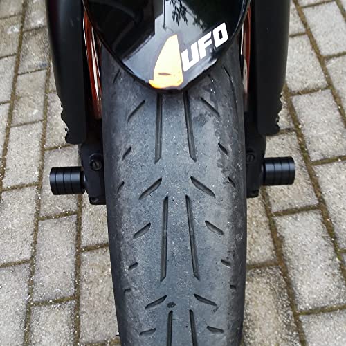Protector de horquilla para KTM Duke 640 ideal para rutas de asfalto 5