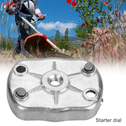 Aluminum Pull Starter, Dial Driver Claw Pawl Starting Engine, Brush Cutter Replacement Parts Accessories for Brush Cutter 33cc / 36cc / 43cc / 49cc