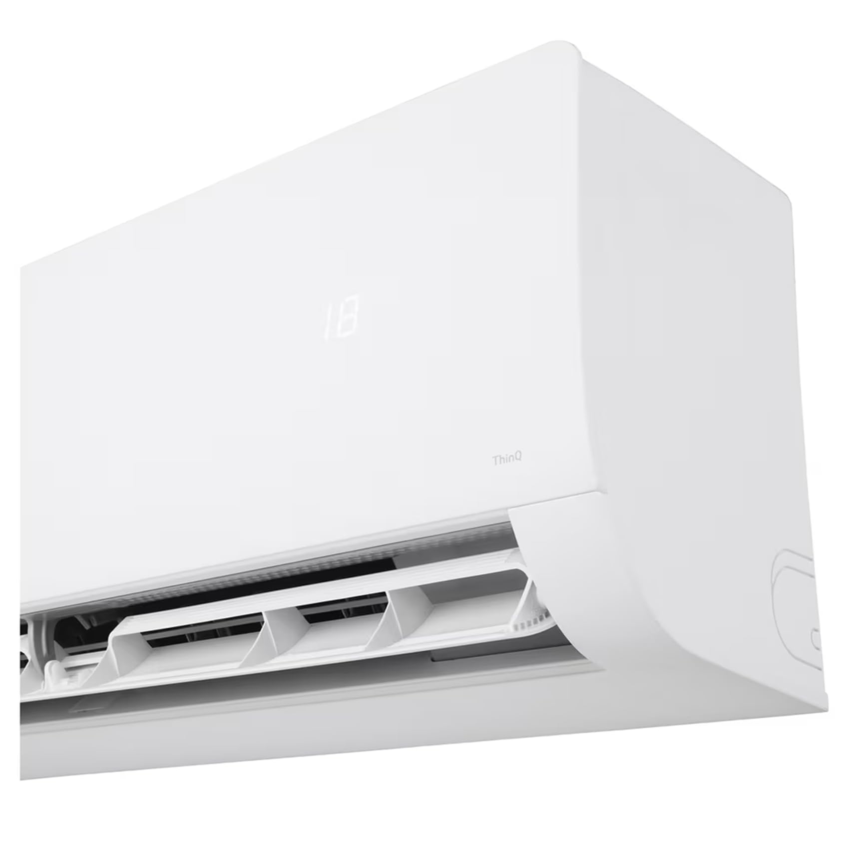 LG Climatiseur Mono Split 24 000 Btu Libero WZ24 (WZ24AWN.SNU1+WZ24AWU.SUU1), Conditionneur d'Air Inverter R32 A++/A+, Pompe à Chaleur WiFi, Blanc Mat