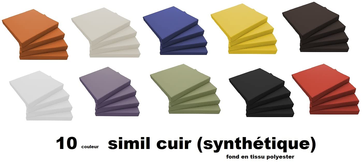 Set 4 Cuscini Per Esterno 50x50cm - Idrorepellenti E Lavabili, Imbottitura In Poliuretano - Foto 8