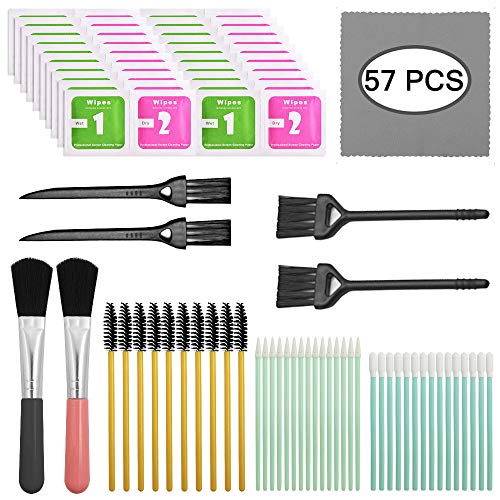 57 Pcs Professional Cleaning Kit,Sonku Cleaner Tool Set for Cameras/Cell Phones/Headphones/Keyboards