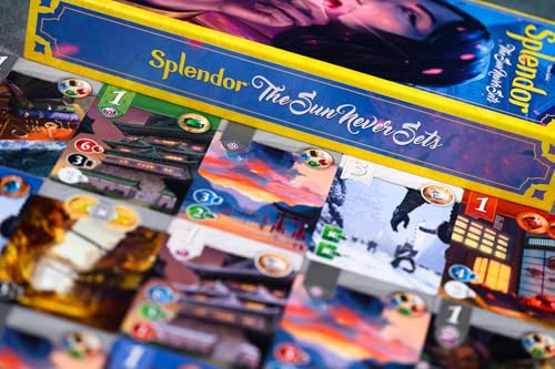 Expansión Splendor The Sun Never Sets para juego de mesa miniatura 7